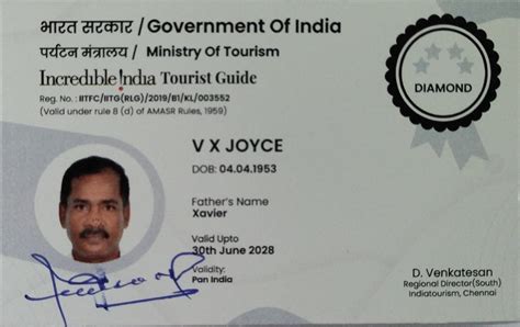 tourist guide licence