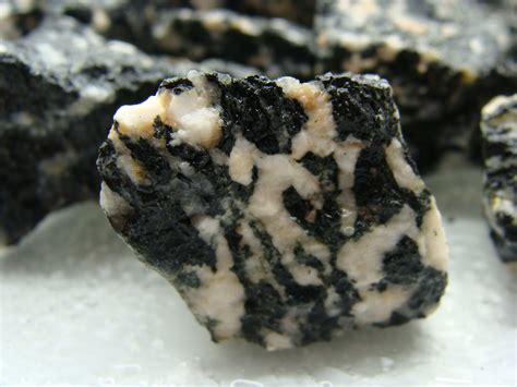 tourmaline black and white