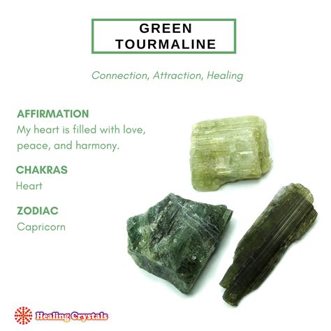 tourmaline meaning green