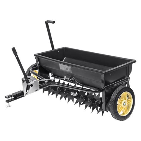 tow behind drop fertilizer spreader