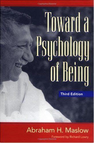toward a psychology of being 3rd edition PDF