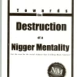 towards the destruction of a nigger mentality Kindle Editon