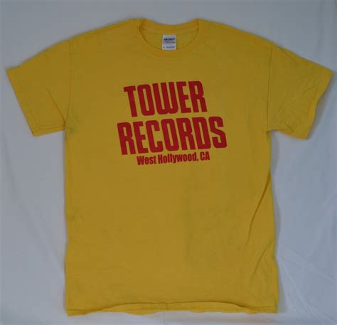 tower records t shirt