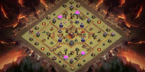 town hall 10 base