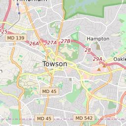towson university zip code
