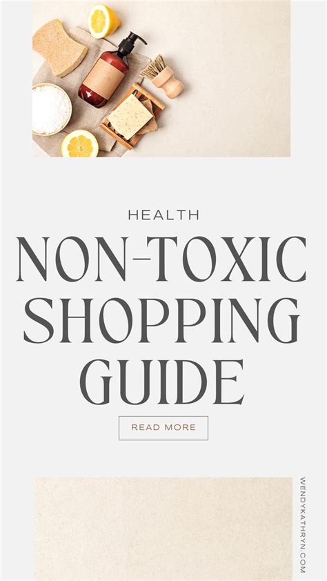 toxic free living shopping guide Kindle Editon