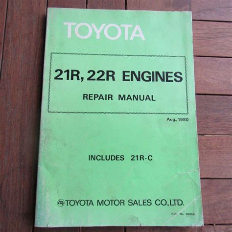 toyota 21r repair manual Reader