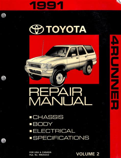 toyota 4runner service manual 1990 1991 1992 1993 1994 PDF