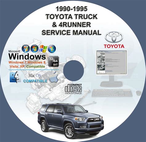 toyota 4runner service repair manual 1990 1995 Epub