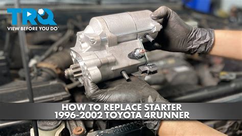 toyota 4runner starter problems PDF