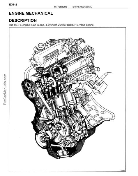toyota 5a fe engine service manual pdf Ebook Doc