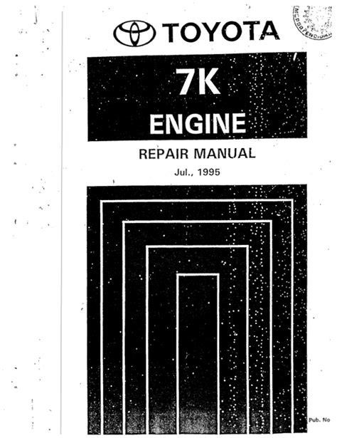 toyota 5k engine manual Doc