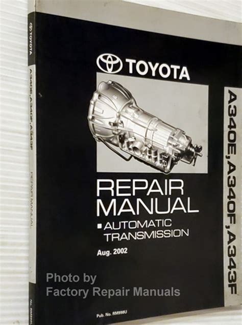 toyota a343f transmission manual Ebook Reader