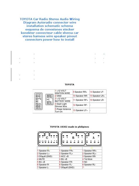 toyota audio system 2000 manual Epub