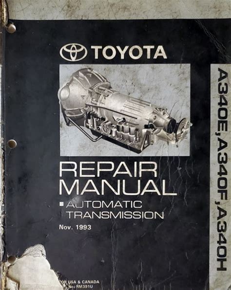 toyota automatic transmission repair manual a340e Doc