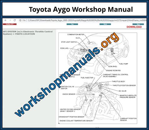 toyota aygo owners manual pdf Kindle Editon