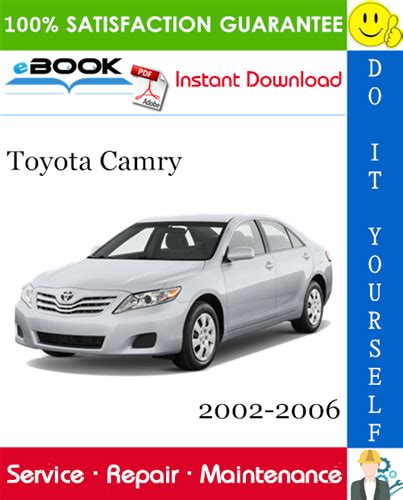 toyota camry service repair manual 2002 2003 2004 2005 2006 pdf Epub