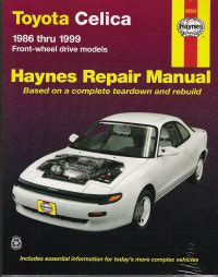 toyota celica 7185 haynes repair manuals PDF