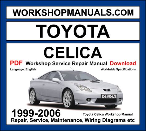 toyota celica manual pdf Reader