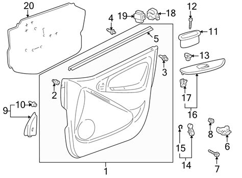 toyota echo door diagram Reader