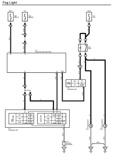 toyota fog light wiring diagram pdf PDF