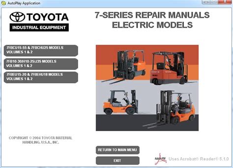 toyota forklift repair information Kindle Editon