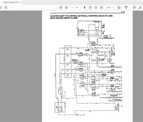 toyota forklift wiring diagram free Ebook PDF