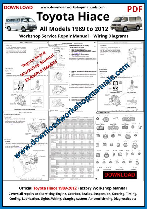 toyota hiace 1tr repair manual wiring diagram Epub