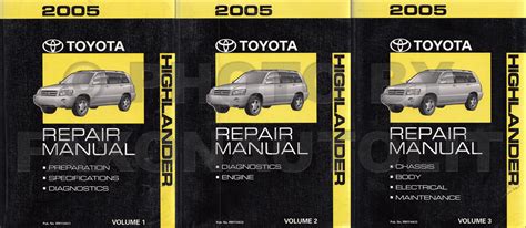 toyota highlander 2005 manual guide Epub