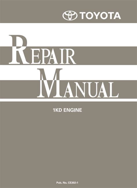 toyota hilux 1kd repair manual Doc