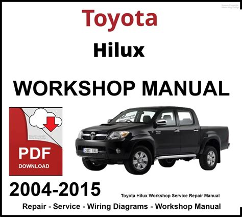 toyota hilux 5l workshop manual Kindle Editon