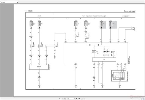 toyota hilux wiring diagram Kindle Editon