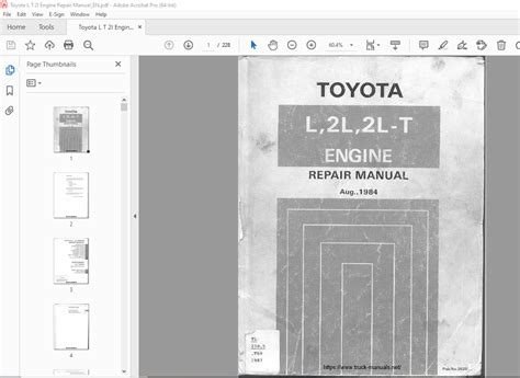 toyota l 2l 2l t engine repair manual PDF