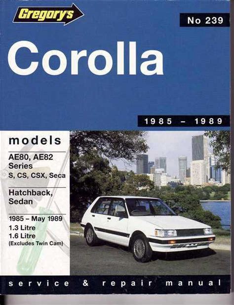 toyota manuals free corolla ae80 Reader