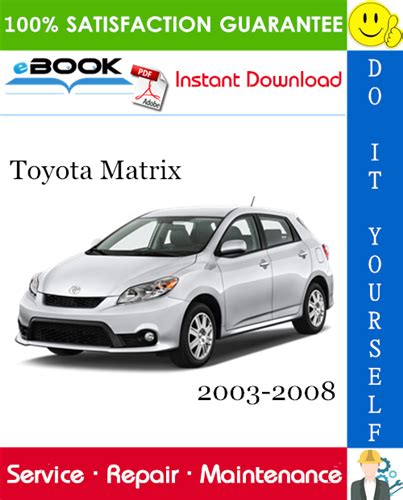 toyota matrix service repair manual 2003 2008 pdf Doc