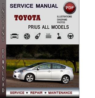 toyota prius service manual free download Reader