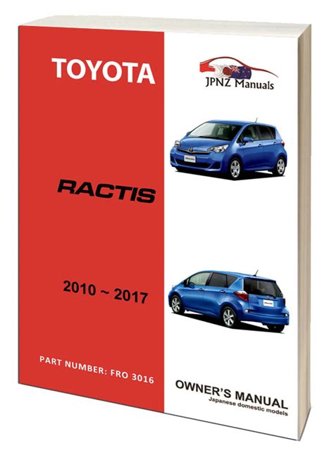 toyota ractis manual english Ebook PDF