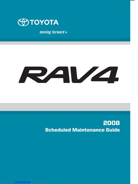 toyota rav4 2008 manual Epub