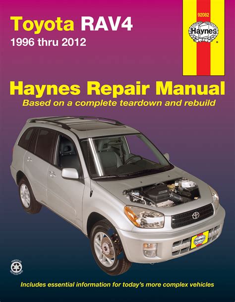 toyota rav4 haynes manual Kindle Editon