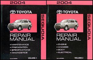 toyota sequoia 2004 service and repair manual Reader