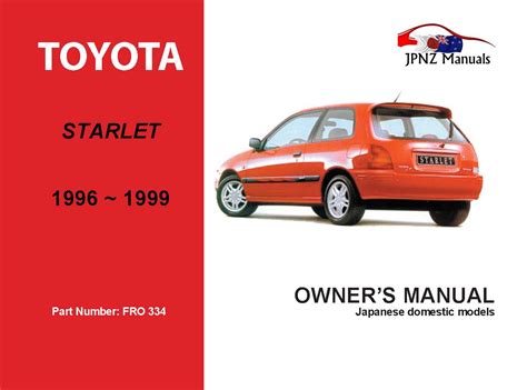 toyota starlet manual pdf PDF