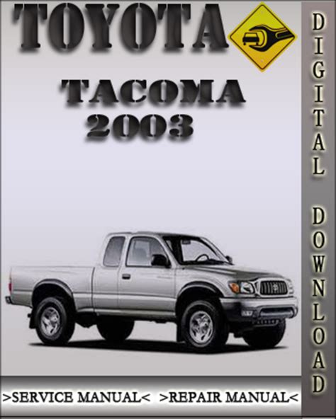 toyota tacoma 2003 owners manual Reader