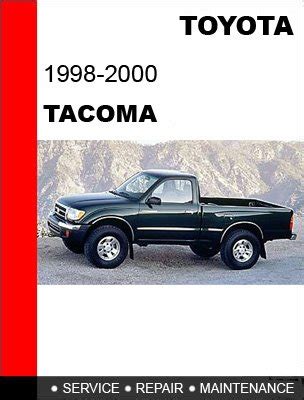 toyota tacoma service repair manual 1998 2000 PDF