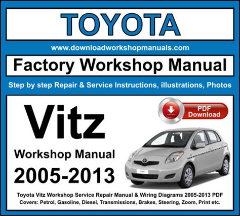 toyota vitz repair manual Kindle Editon