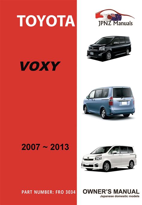 toyota voxy manual in english Reader