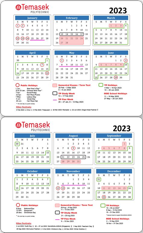 tp academic calendar