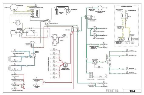 tr4 electrical system diagrams colours Epub