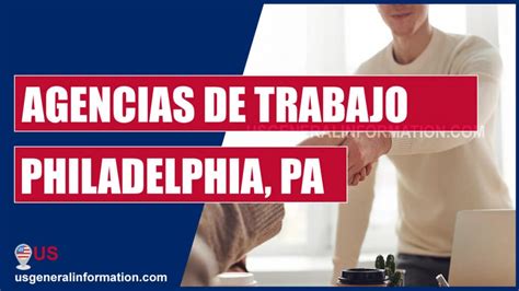 trabajos philadelphia