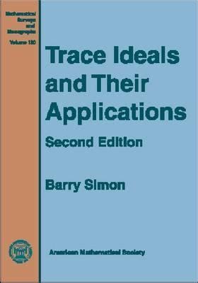 trace ideals and their applications second edition Kindle Editon