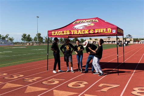 track and field tents